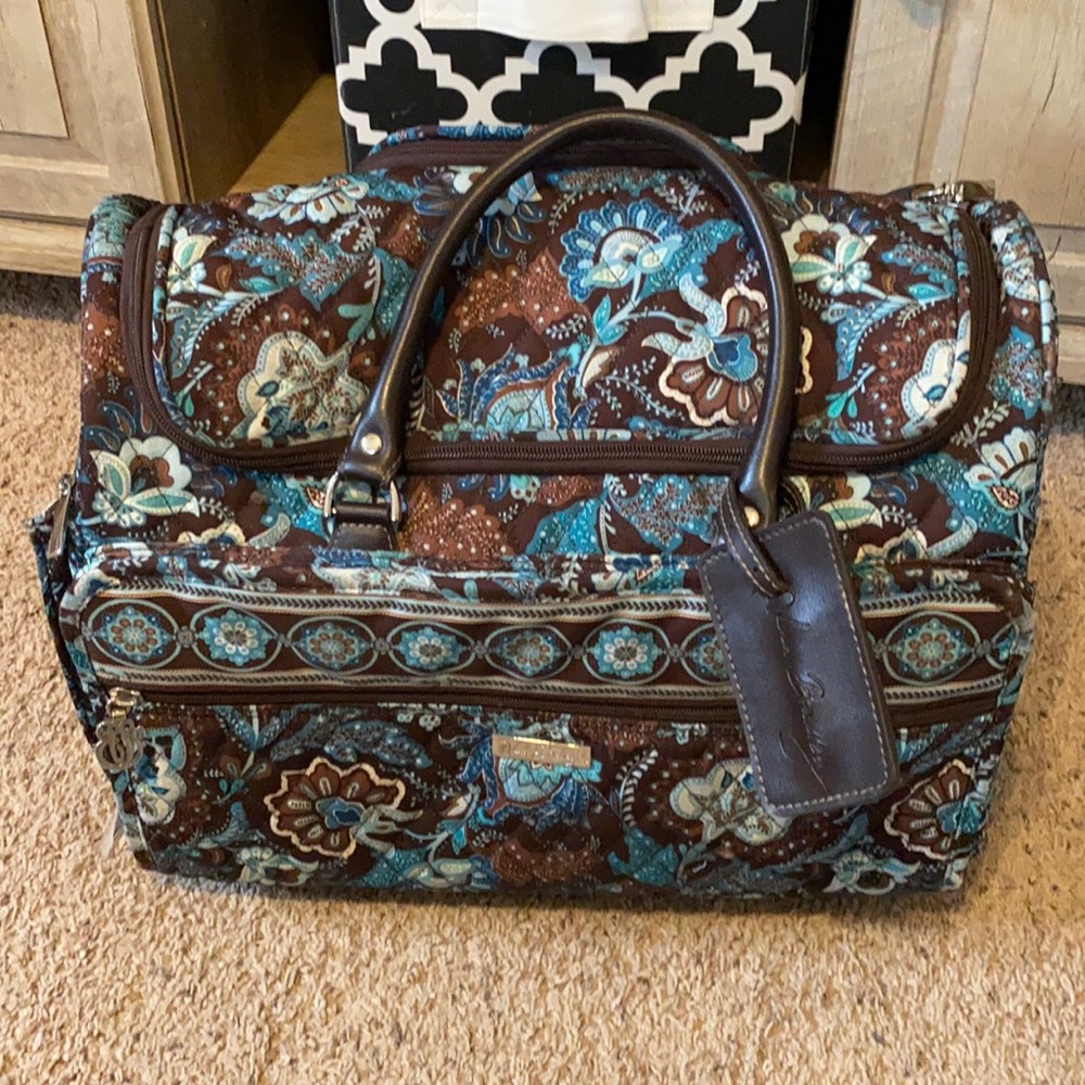 Vera Bradley Java Blue Luggage